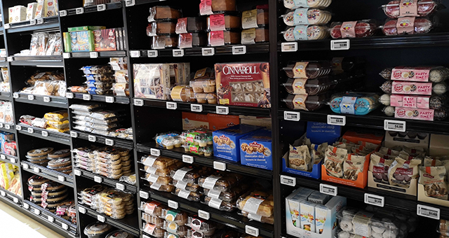 Smart labels on supermarket shelves 2