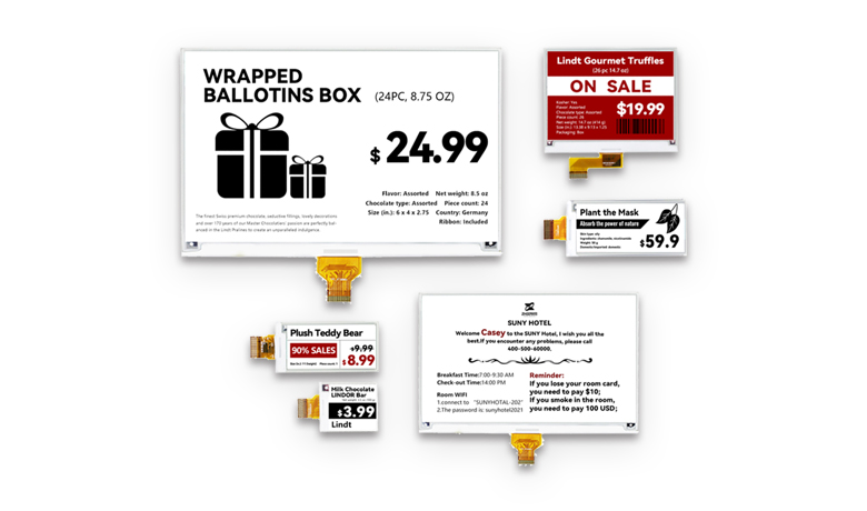 Электронный чернильный экран