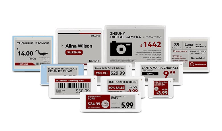 электронная этикетка для полок