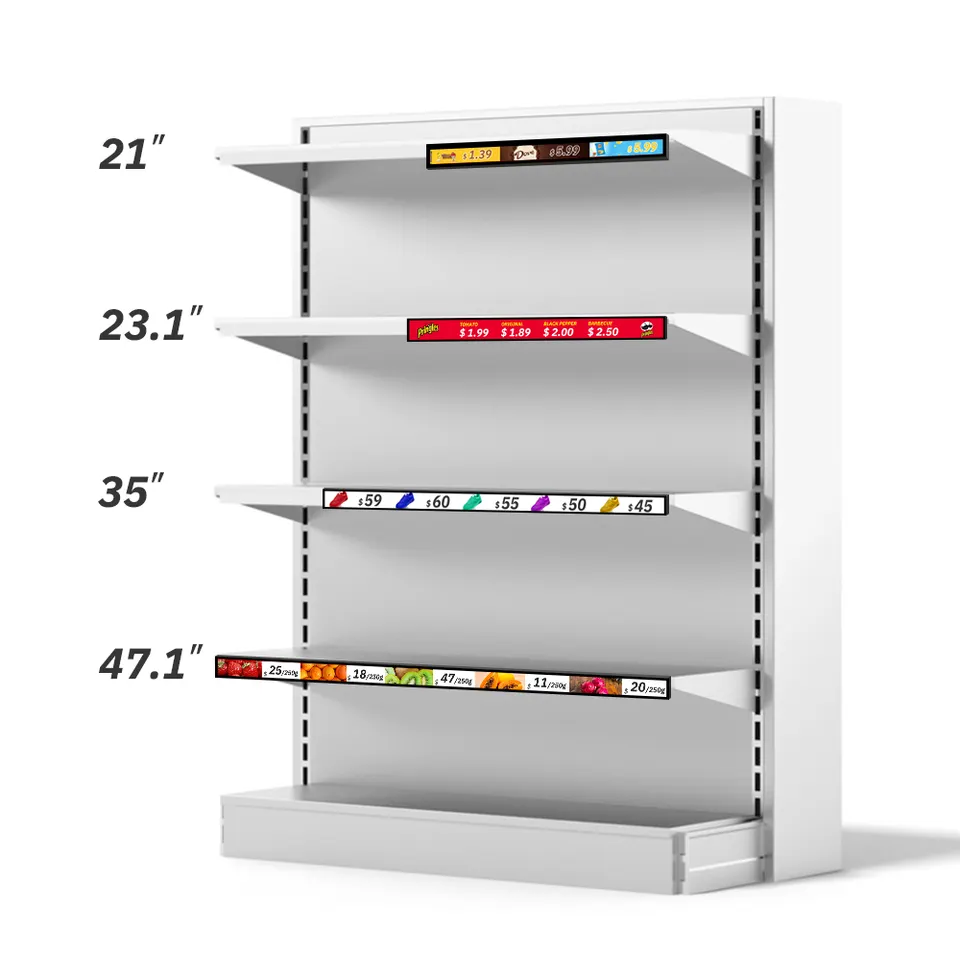 shelf edge lcd display