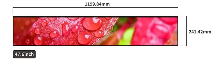 bar lcd display