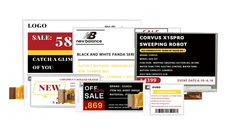 E-ink Digital Shelf Labels