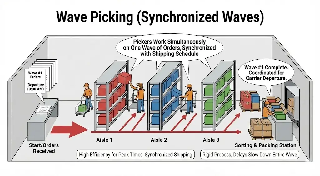 wave picking