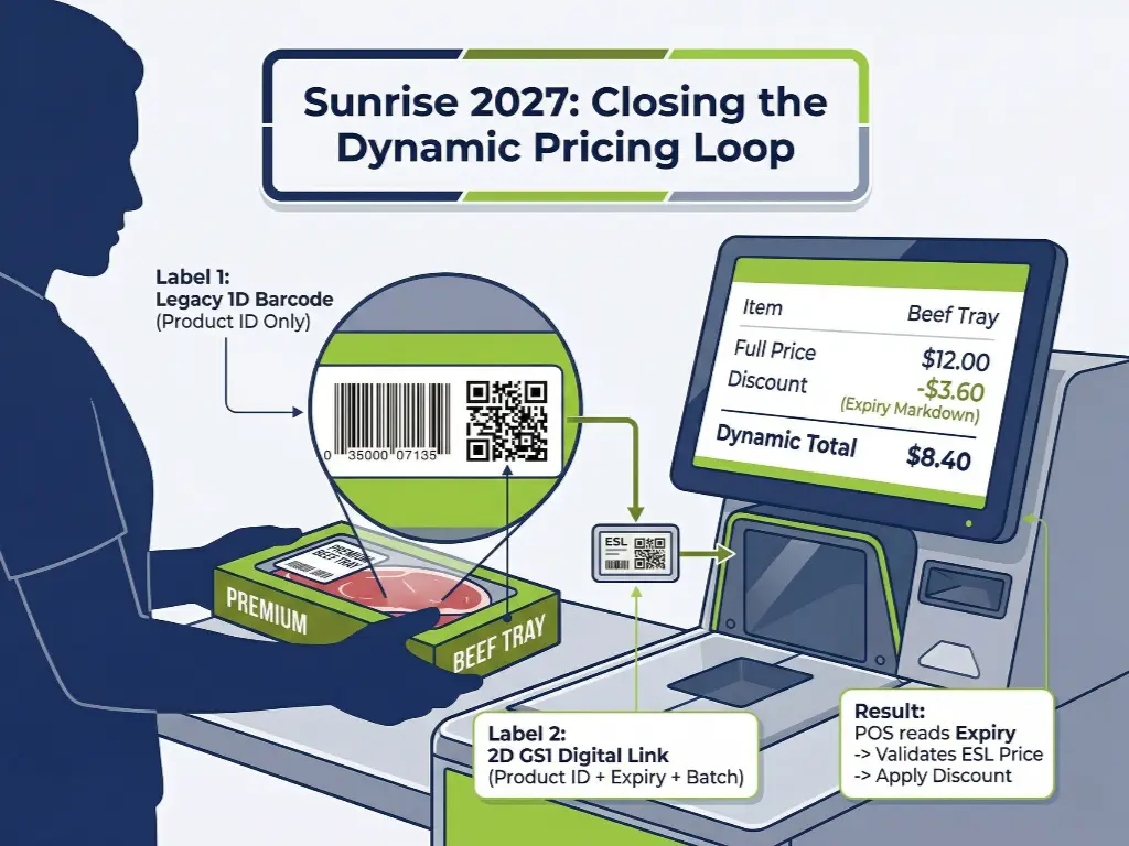 Süpermarket Dinamik Fiyatlandırma IoT Ağ Geçidi