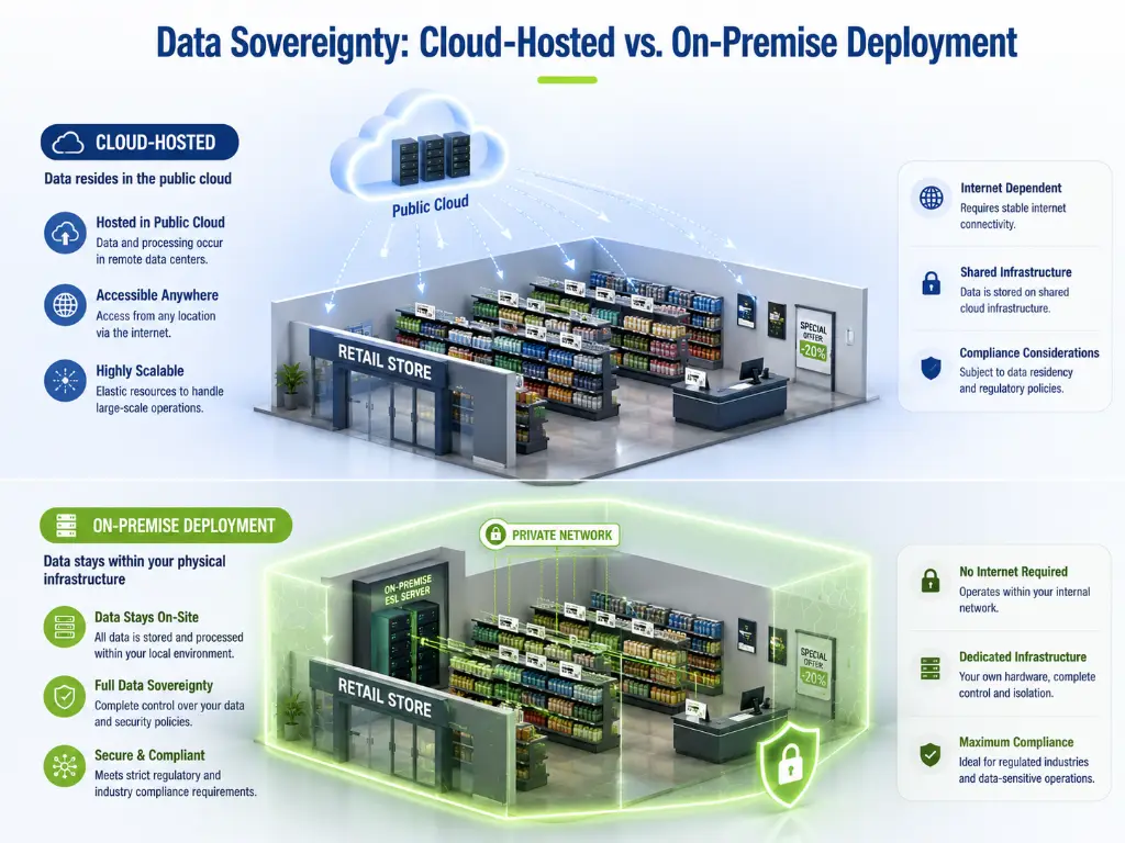 ESL-Server-Bereitstellung in der Cloud oder vor Ort