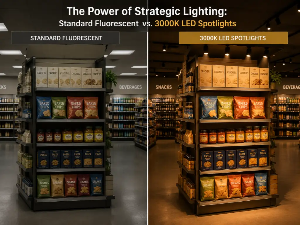 Visual Hierarchy End Cap Display