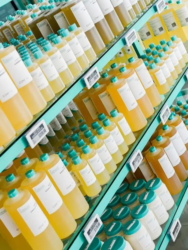 Preços de produtos para a pele