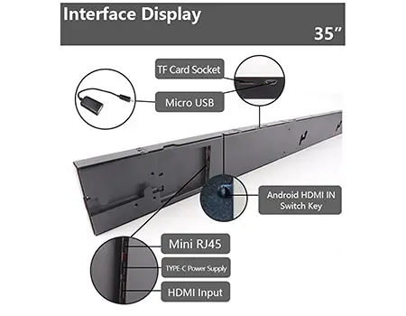 Tela LCD ZhSunyco 35