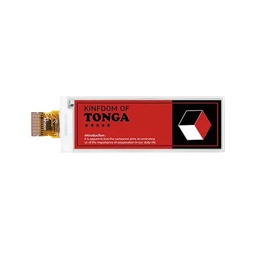 Tela e-ink colorida da Zhsunyco