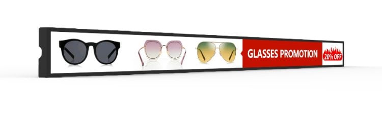 ecran lcd cu margine de raft